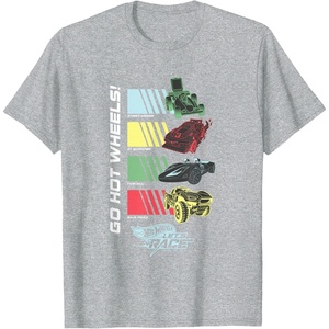 image:imageHot Wheels Lets Race  Go Hot Wheels Activate TShirtHeather Grey