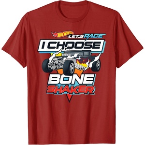 image:imageHot Wheels Lets Race  I Choose Bone Shaker TShirtCranberry Red