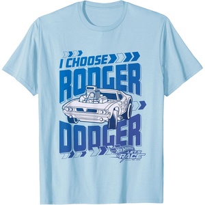 image:imageHot Wheels Lets Race  I Choose Rodger Dodger TShirtBaby Blue