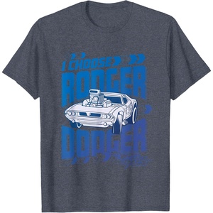 image:imageHot Wheels Lets Race  I Choose Rodger Dodger TShirtHeather Blue