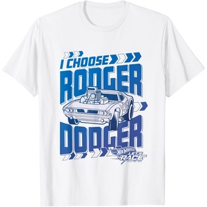 image:imageHot Wheels Lets Race  I Choose Rodger Dodger TShirtWhite