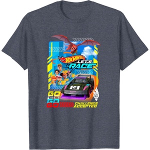 image:imageHot Wheels Lets Race  Racing to Success TShirtHeather Blue