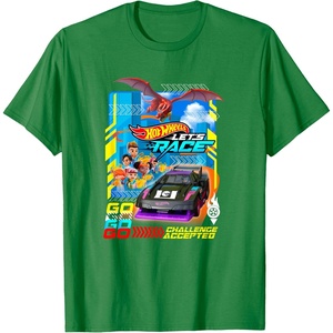 image:imageHot Wheels Lets Race  Racing to Success TShirtKelly Green