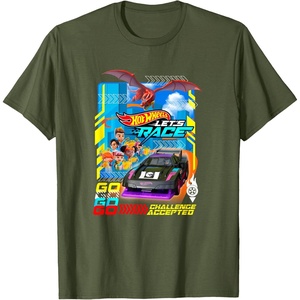 image:imageHot Wheels Lets Race  Racing to Success TShirtOlive Green