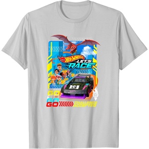 image:imageHot Wheels Lets Race  Racing to Success TShirtSilver Grey