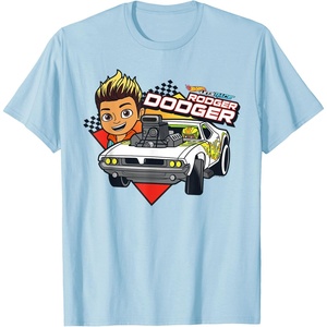 image:imageHot Wheels Lets Race  Rodger Dodger TShirtBaby Blue