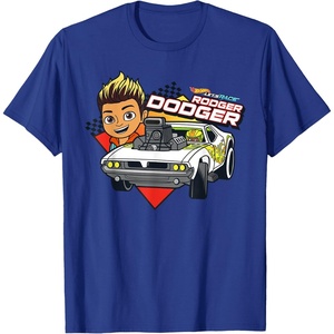 image:imageHot Wheels Lets Race  Rodger Dodger TShirtRoyal Blue
