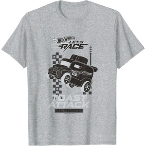image:imageHot Wheels Lets Race  Toast Attack TShirtHeather Grey
