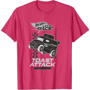 image:imageHot Wheels Lets Race  Toast Attack TShirtRed Heather