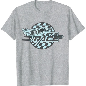 image:imageHot Wheels Lets Race Logo TShirtHeather Grey