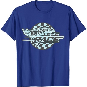 image:imageHot Wheels Lets Race Logo TShirtRoyal Blue