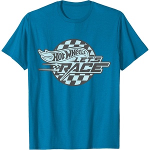 image:imageHot Wheels Lets Race Logo TShirtSapphire Blue