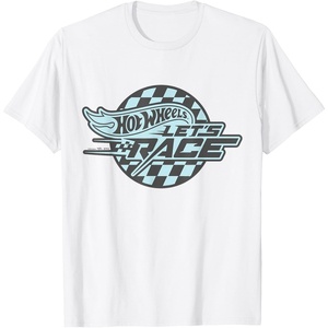 image:imageHot Wheels Lets Race Logo TShirtWhite