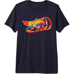 image:imageHot Wheels Loop Premium Triblend TShirtNavy Blue
