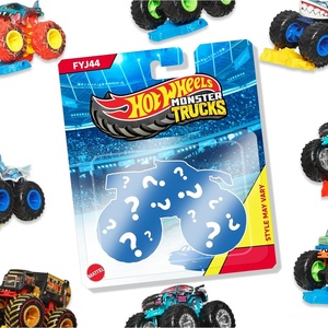 image:imageHot Wheels Monster Trucks Set 1 Toy Truck in 164 Scale amp 1 Crushable Car Vehicle Play for Kids amp Collectors Styles May Vary164