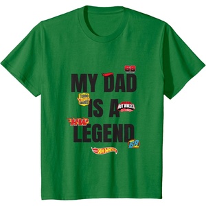 image:imageHot Wheels My Dad is a Legend TShirtKelly Green