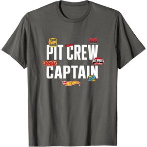 image:imageHot Wheels Pit Crew Captain TShirtAsphalt Grey