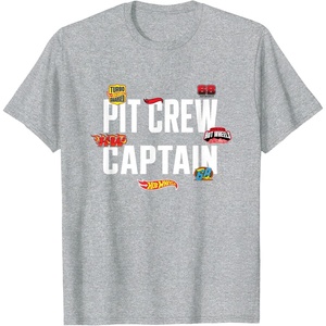 image:imageHot Wheels Pit Crew Captain TShirtHeather Grey