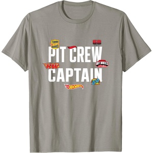 image:imageHot Wheels Pit Crew Captain TShirtSlate Grey