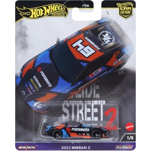 image:imageHot Wheels Premium Car Culture Collectible Toy Car 164 Scale DieCast Nissan 400Z Slide Street Vehicle with Real Riders TiresMulticolor