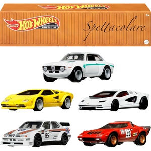 image:imageHot Wheels Premium Car Culture Set of 5 Toy Cars in Collectible Container Che Figata DieCast 164 Scale 5PackChe Figata