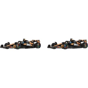 image:imageHot Wheels Premium Formula 1 Toy Car 2Pack Set of 2 164 Scale DieCast McLaren Formula 1 Racecars Featuring 81 Oscar Piastri amp 4 Lando NorrisMcLaren