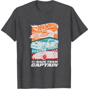 image:imageHot Wheels Race Team Captain TShirtDark Heather Grey