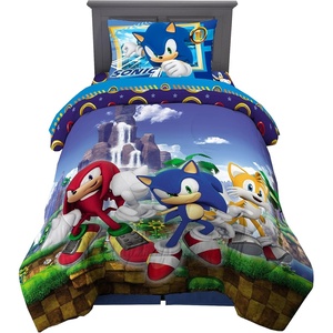 image:imageHot Wheels Race Track 4 Piece Toddler Bed Set  Super Soft amp Cozy Reversible Microfiber Comforter and Sheets Officially Licensed Product by FrancoMulticolour