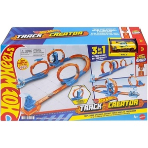 image:imageHot Wheels Track Creator Triple Loop Pack amp 164 Scale Toy CarPlayset