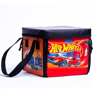 image:imageHot Wheels ZipBin  Car Storage Box amp Playmat with Ramp Kids 3Storage and Racetrack