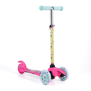 image:imageKick Scooter for Kids 3 Wheel Self Balancing Light Up LED WheelsBarbie
