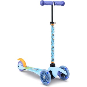 image:imageKick Scooter for Kids 3 Wheel Self Balancing Light Up LED WheelsBluey