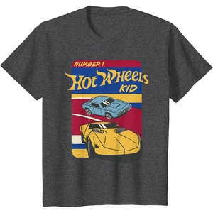 image:imageKids Hot Wheels  Number 1 Kid TShirtDark Heather Grey