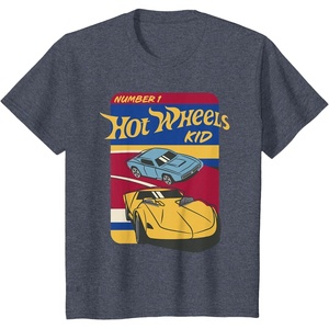 image:imageKids Hot Wheels  Number 1 Kid TShirtHeather Blue