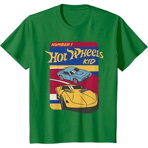 image:imageKids Hot Wheels  Number 1 Kid TShirtKelly Green