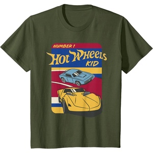 image:imageKids Hot Wheels  Number 1 Kid TShirtOlive Green