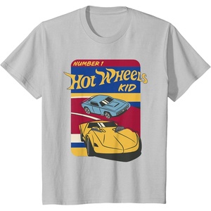 image:imageKids Hot Wheels  Number 1 Kid TShirtSilver Grey
