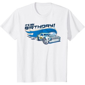 image:imageKids Hot Wheels Its My Birthday Made to Race TShirtWhite