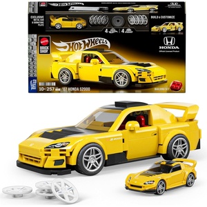 image:imageMattel Brick Shop Hot Wheels Speed Series Building Set 07 Honda S2000 with 257 Pieces Realistic Details and Custom Decals Adult Collectors and Kids Ages 10Multicolor