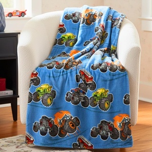 image:imageMonster Trucks x Hot Wheels Kids Bedding Super Soft Plush Throw Blanket 46 in x 60 in Officially Licensed Product by FrancoHot Wheels X Monster Trucks