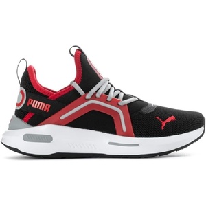 image:imagePuma UnisexChild Softride Enzo ShoesPuma Blackcool Mid Graystrong Red
