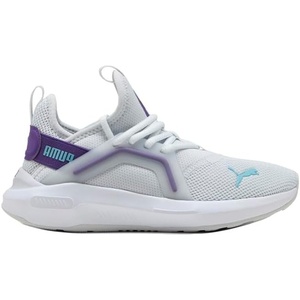 image:imagePuma UnisexChild Softride Enzo ShoesSilver Mistteam Violetpuma White