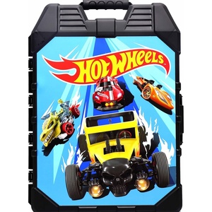 image:imageTara Toys Hot Wheels 48Car Storage Case  Durable Plastic Carrying Case with Handle for DieCast Toy Cars Fits 164 Scale Vehicles Organizer for Kids Travel amp Display48 Car Carry Case