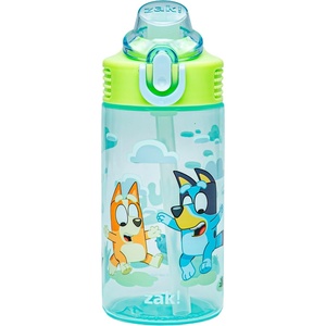 image:imageZak Designs Mattel Hot Wheels Sage 16oz LeakProof Straw Kids Water BottleBluey  Bingo