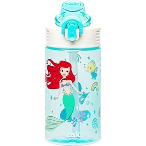 image:imageZak Designs Mattel Hot Wheels Sage 16oz LeakProof Straw Kids Water BottleDisney Princess Ariel  Jasmine