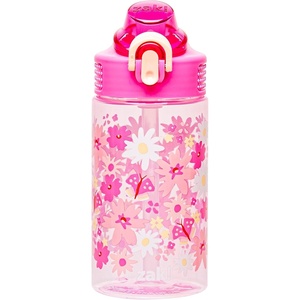 image:imageZak Designs Mattel Hot Wheels Sage 16oz LeakProof Straw Kids Water BottleFlower Power