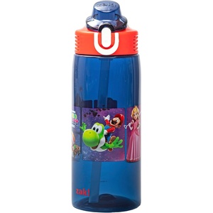 image:imageZak Designs Mattel Hot Wheels Sage 16oz LeakProof Straw Kids Water BottleMario Movie 2