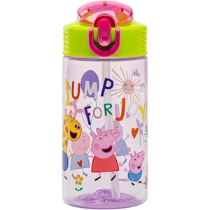 image:imageZak Designs Mattel Hot Wheels Sage 16oz LeakProof Straw Kids Water BottlePeppa Pig