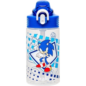 image:imageZak Designs Mattel Hot Wheels Sage 16oz LeakProof Straw Kids Water BottleSonic the Hedgehog Sonic  Eggman