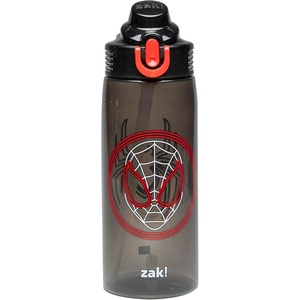 image:imageZak Designs Mattel Hot Wheels Sage 16oz LeakProof Straw Kids Water BottleSpiderMan Miles Morales